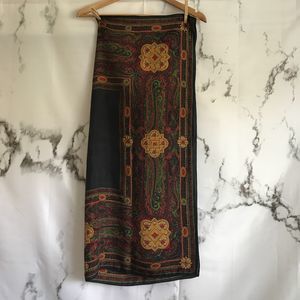 Albert Nipon Silk Scarf